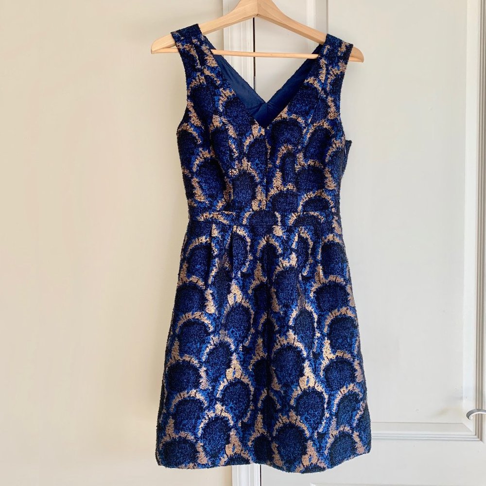 NWT J. Crew Brocade Cocktail Dress